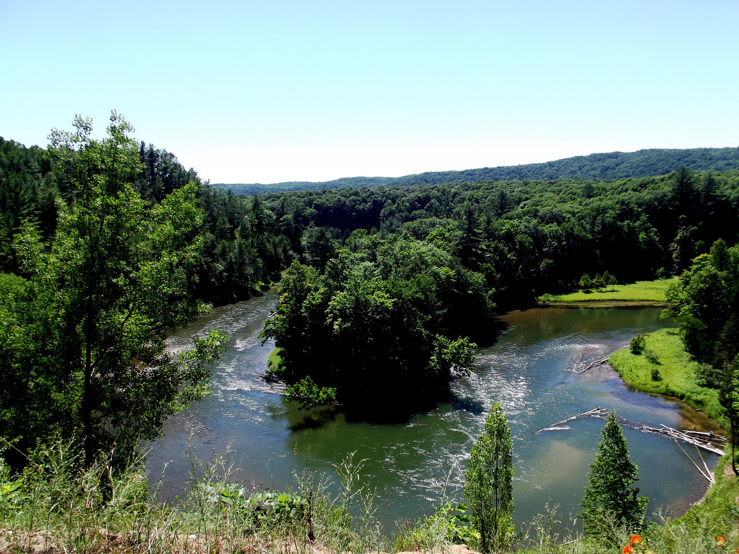 An image depicting the trail Fife Lake Trail - North Country Trail Loop and its surrounding area.