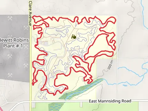 Blue Loop Trail - South Clare Avenue