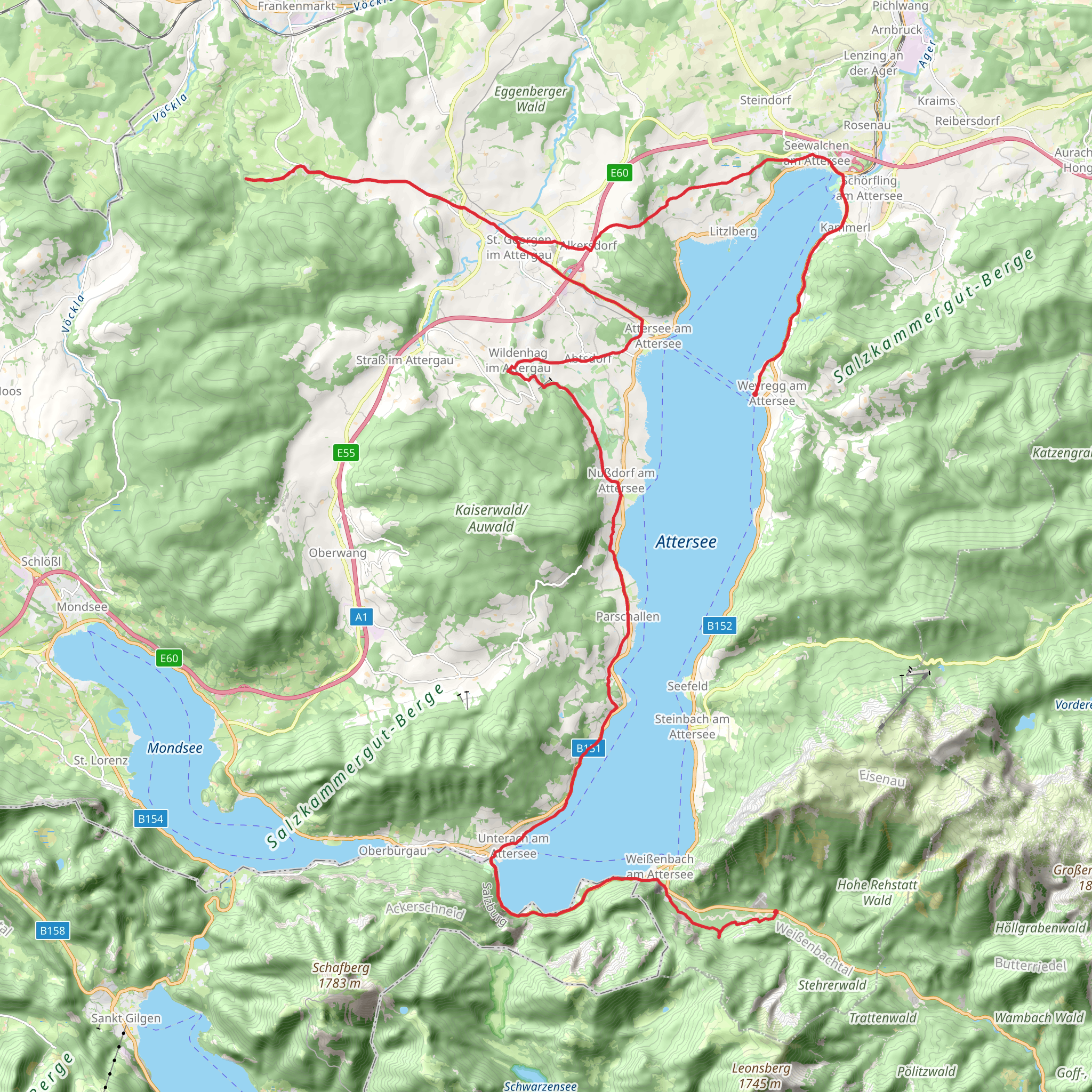 Abenteuer Wander Pass mobile static map