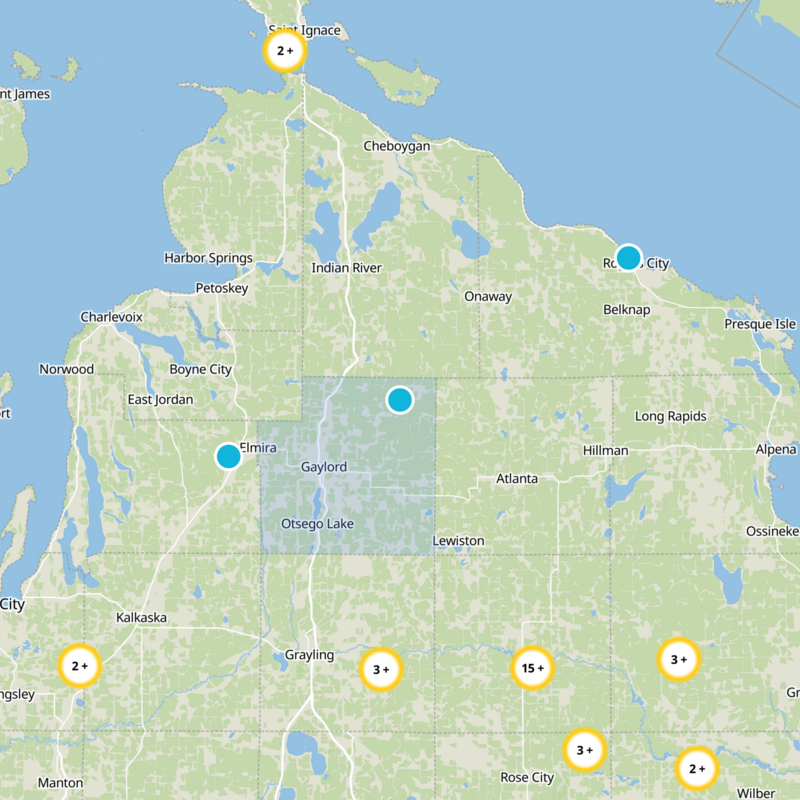 Otsego County Static Map