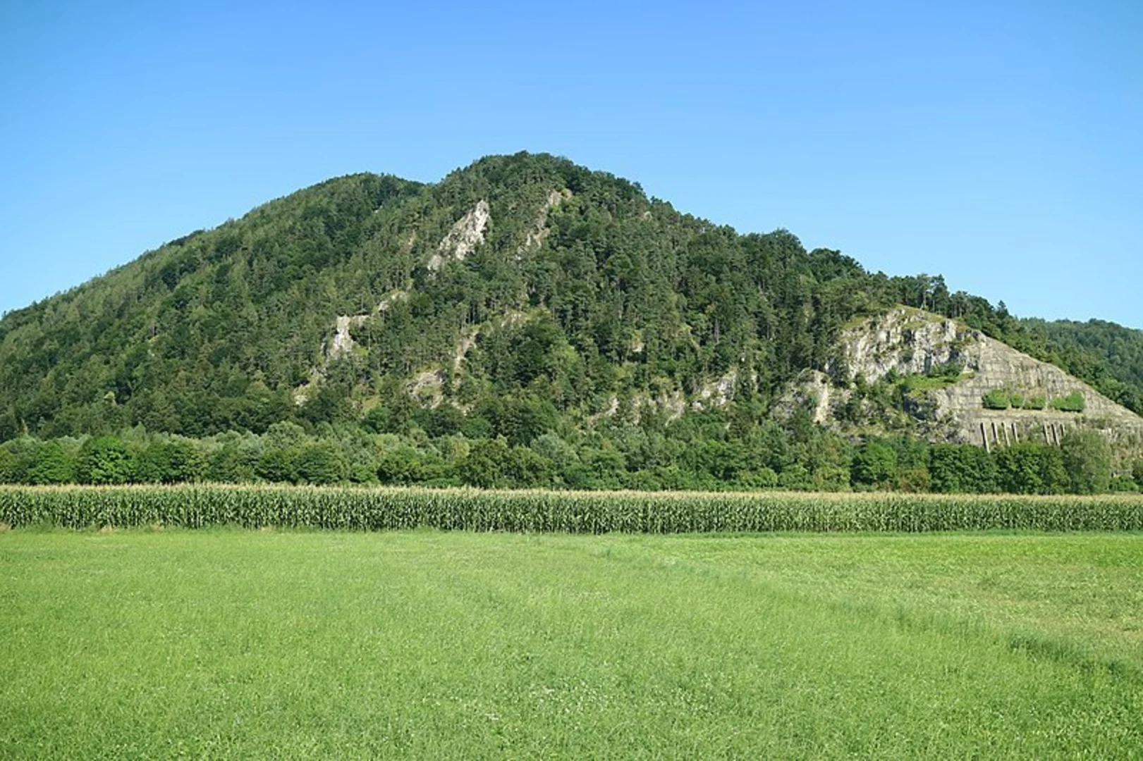 An image depicting the trail Friesach – Ferstlhöhe – Gratkorn and its surrounding area.