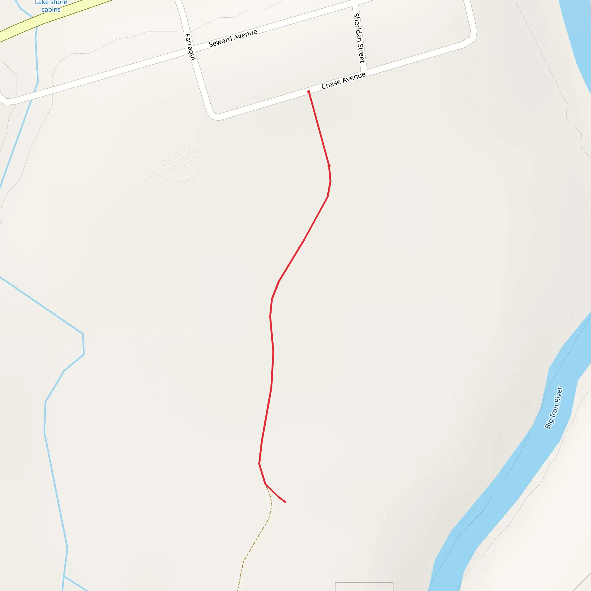 Lincoln Street mobile static map