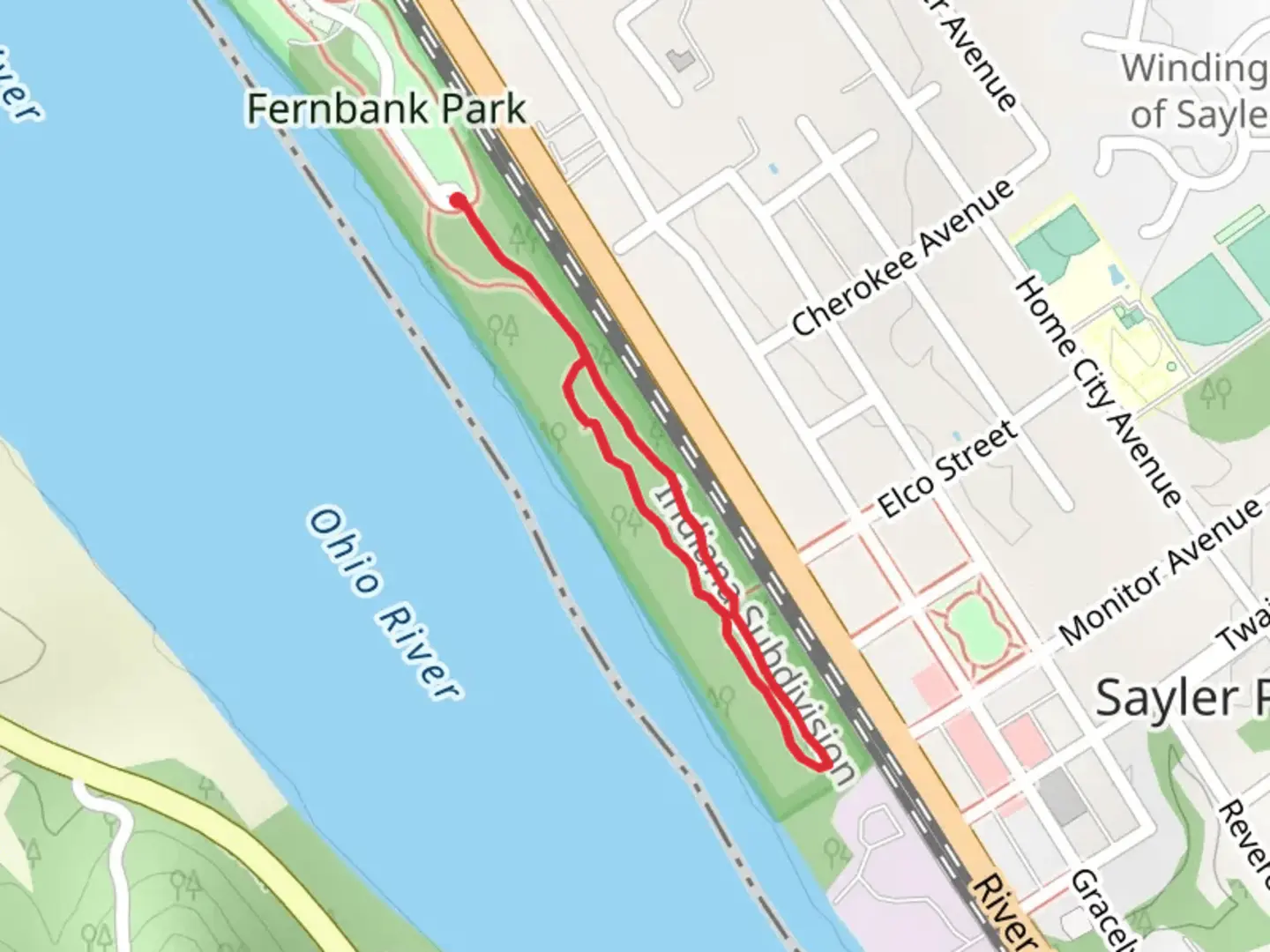 An image depicting the trail Sycamore Loop Trail and its surrounding area.