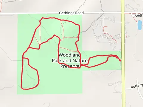 Woodland Park and Nature Preserve Loop