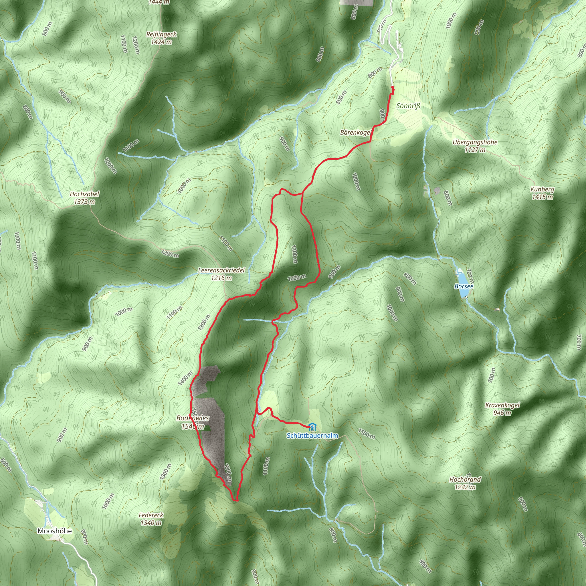 Bodenwies mobile static map