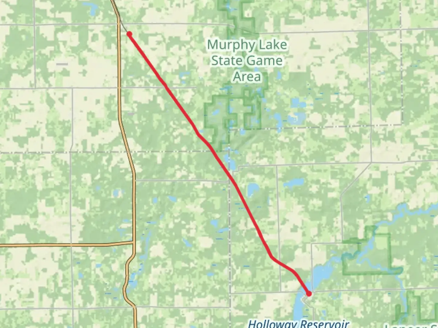 An image depicting the trail Southern Links Trailway and its surrounding area.