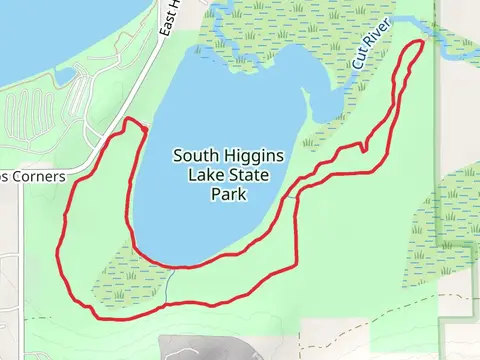 Marl Lake Green and Blue Loop Trail