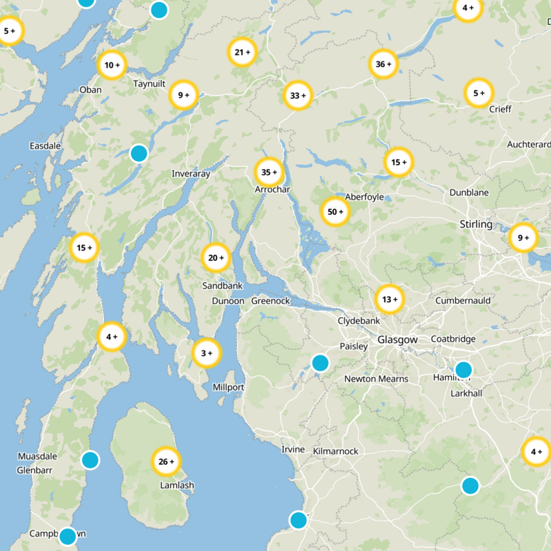 Argyll and Bute Static Map