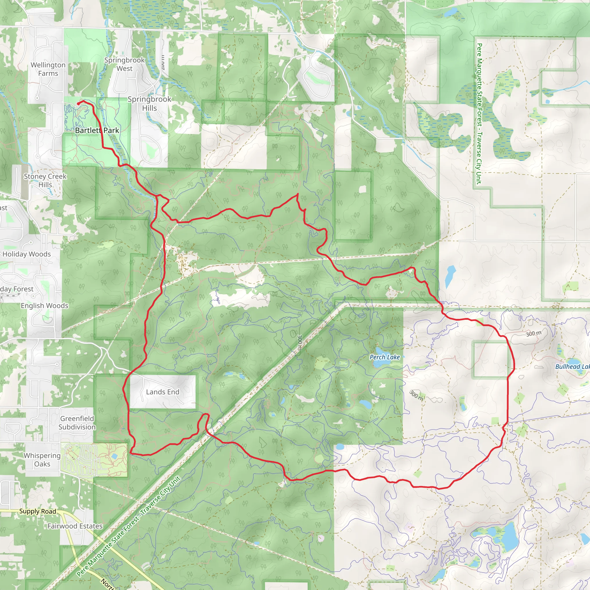 Vasa Loop mobile static map