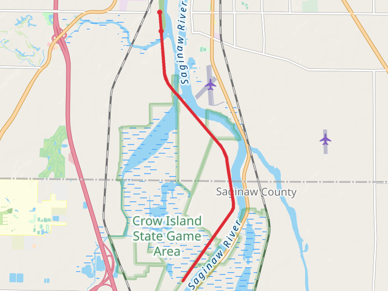 Bay-Zil Rail Trail - East Hotchkiss Road