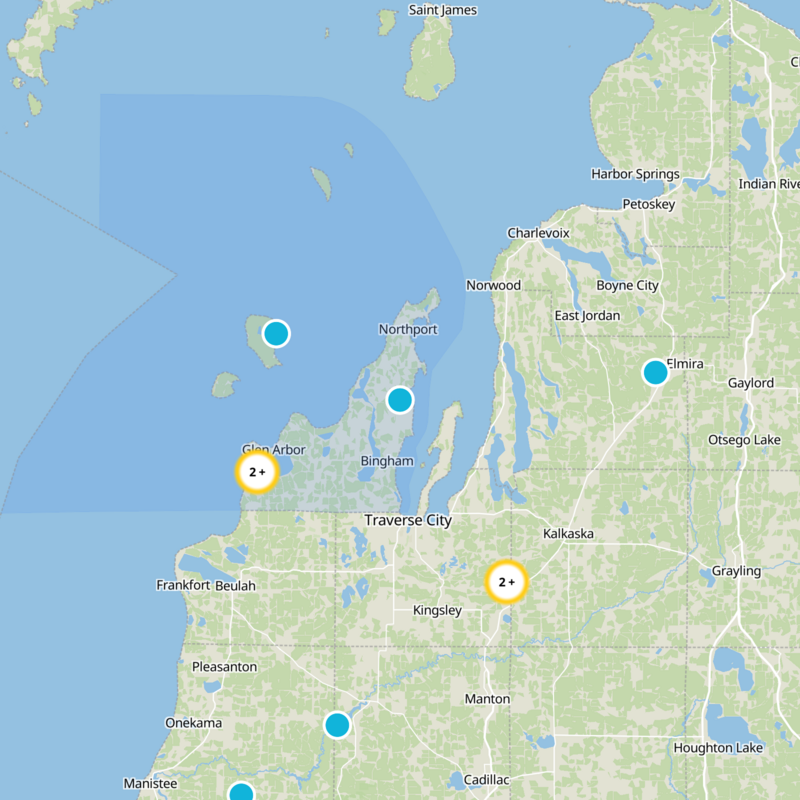 Leelanau County Static Map