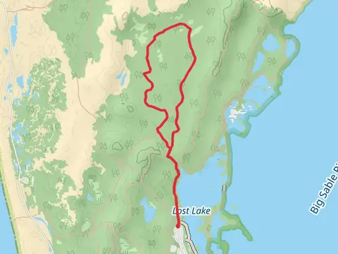 Logging Loop via Lost Lake Trail
