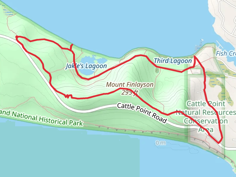 Mount Finlayson and Jakle's Lagoon Loop Trail