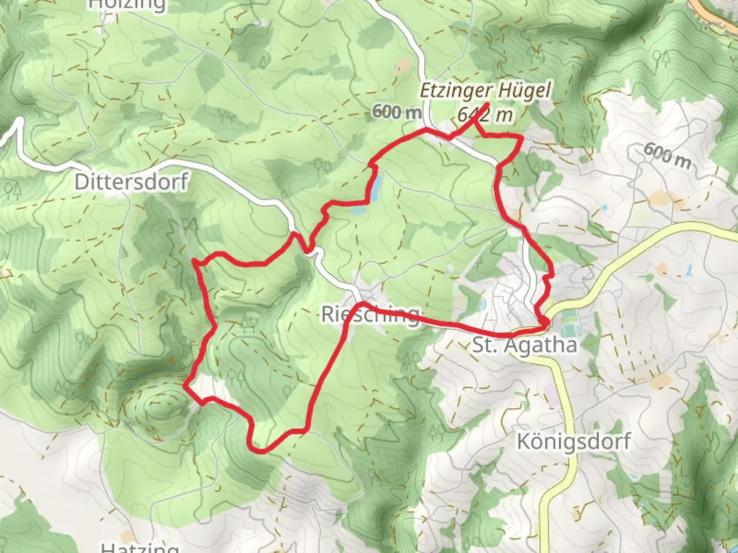 An image depicting the trail Hammer Mill Tour and its surrounding area.