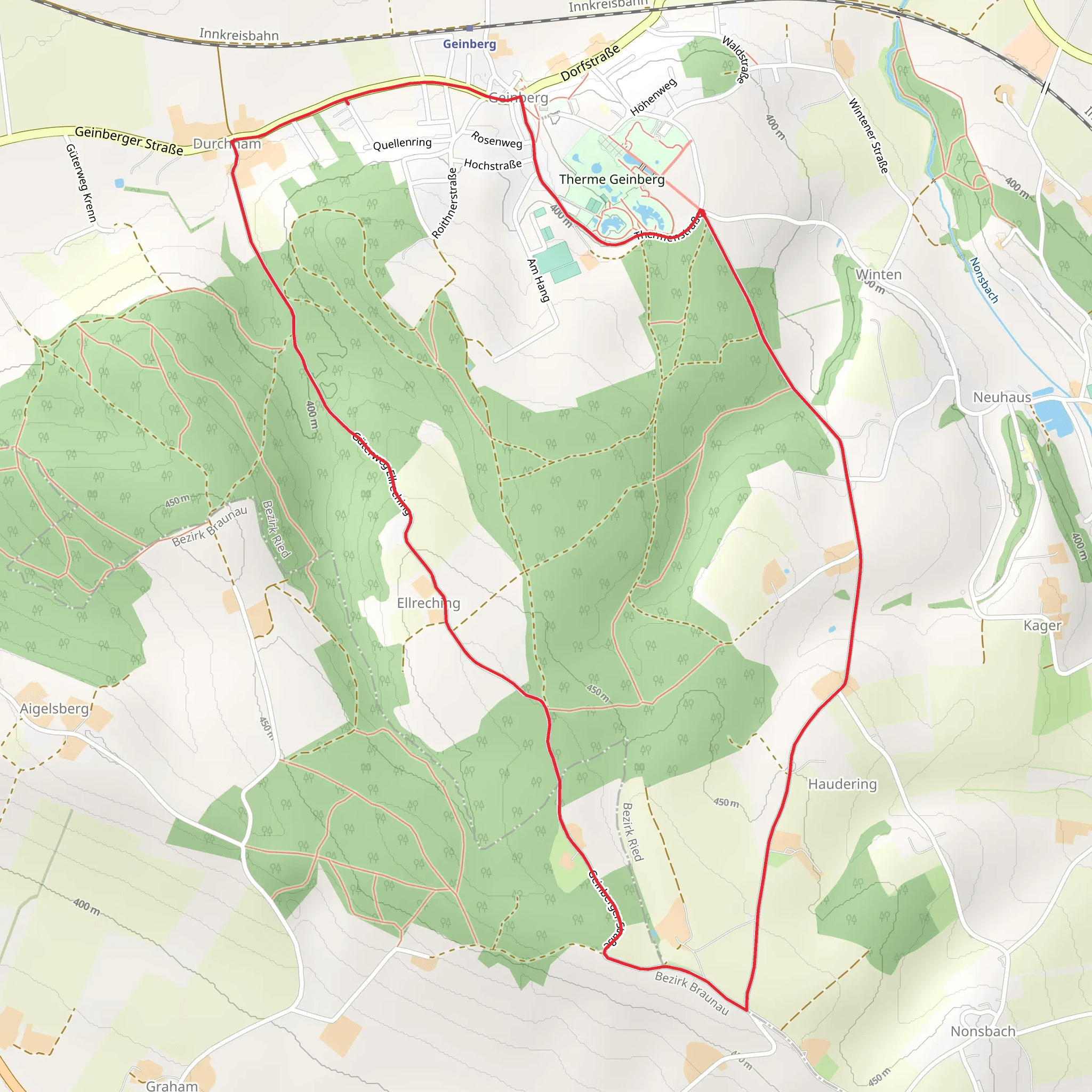Raiffeisen-Runde - Bewegungsarena mobile static map