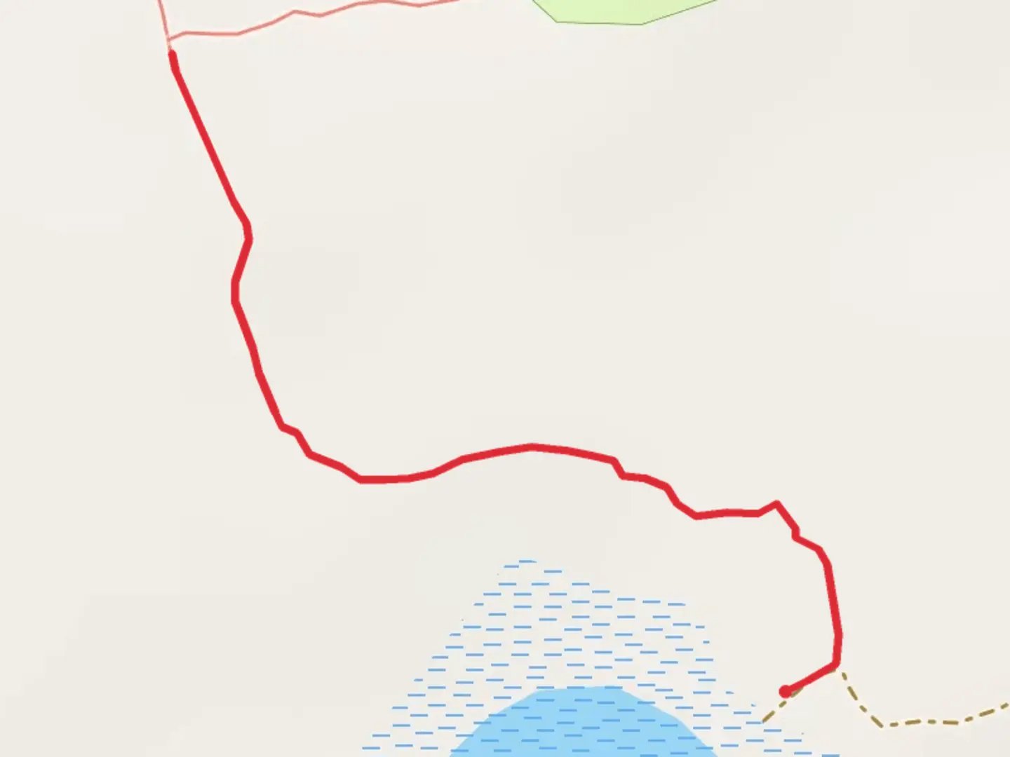 An image depicting the trail Little Tom Lake to Ely Lake and its surrounding area.