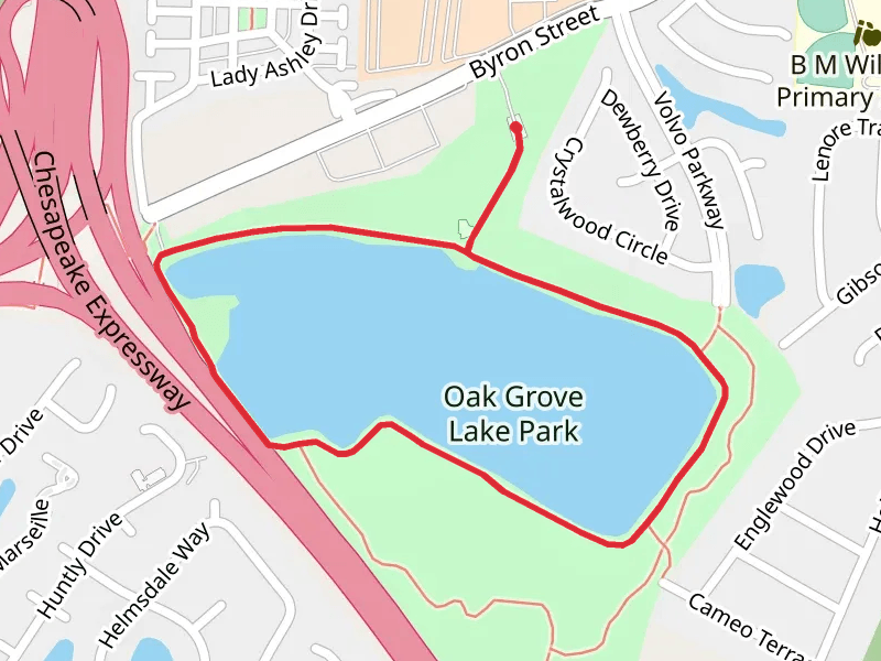 Oak Grove Lake Loop