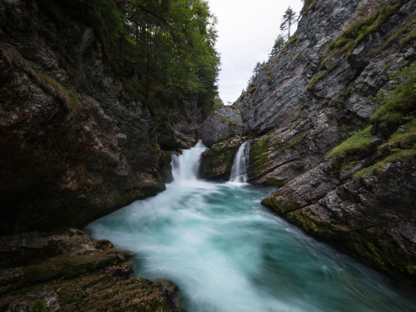 An image depicting the trail Flötzersteig Hike and its surrounding area.