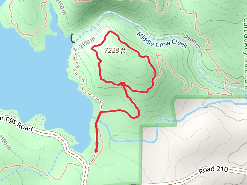 Highline and Canyons Loop