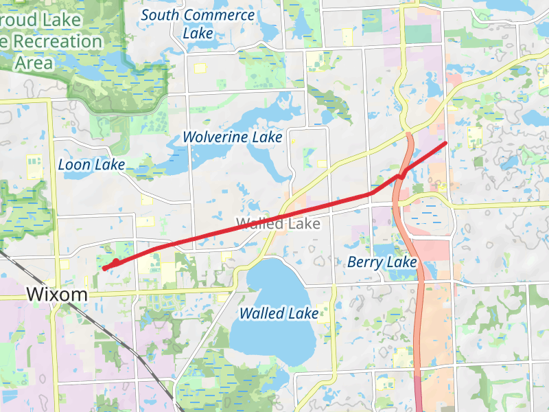 Michigan Air Line Trail - Gunnar Mettala Park