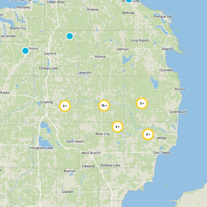 Oscoda County Static Map