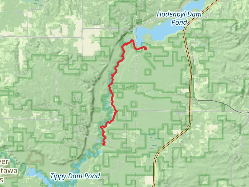 Manistee River Trail - North Coates Highway