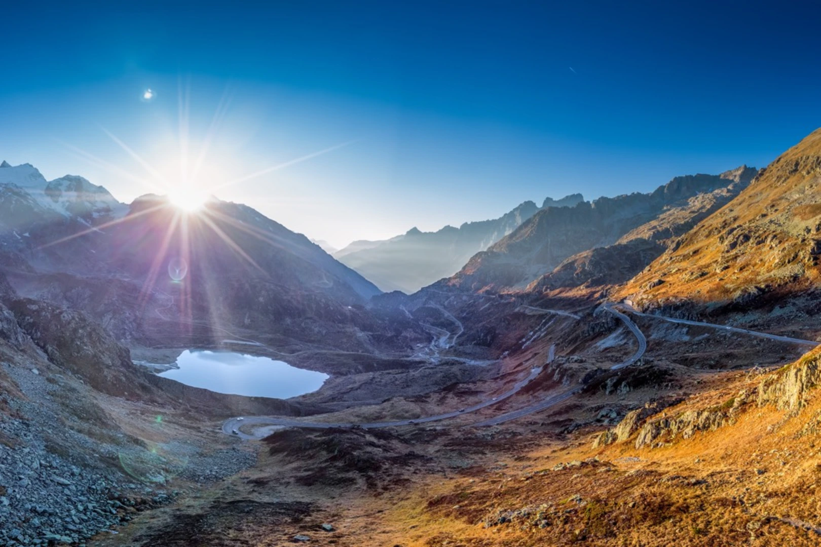 An image depicting the trail Adlerweg and its surrounding area.