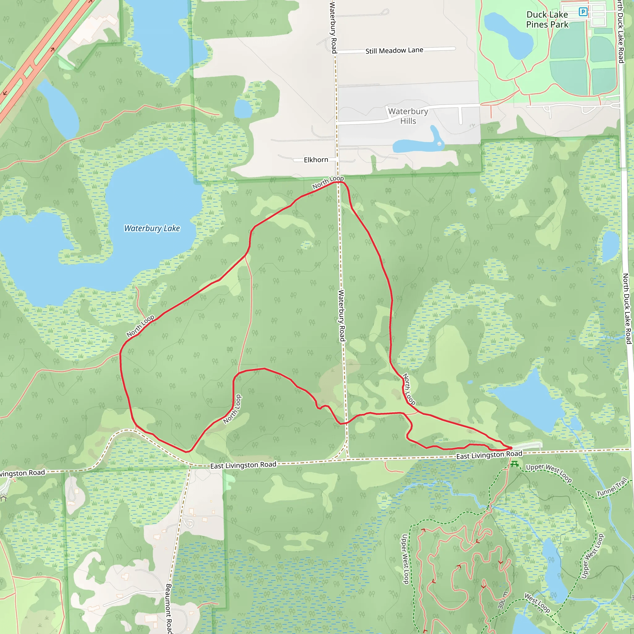 North Loop mobile static map