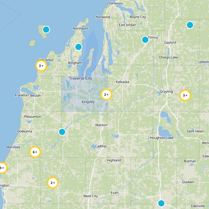Grand Traverse County Static Map