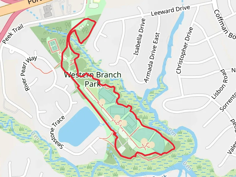Western Branch Park Loop