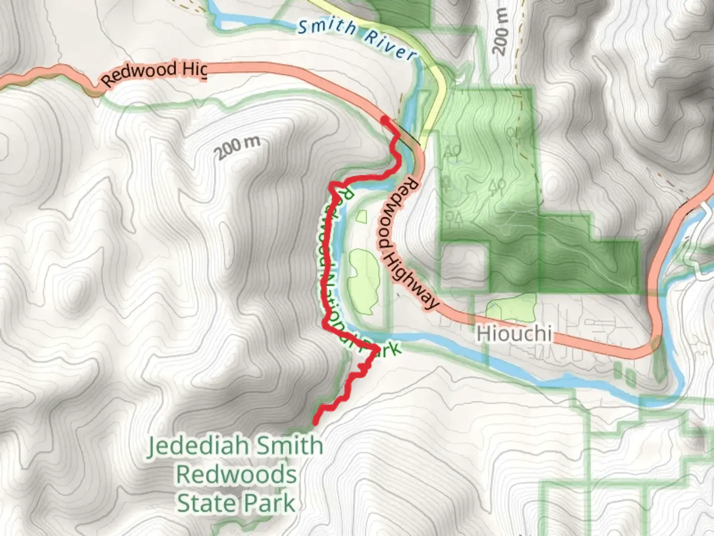 An image depicting the trail Miller Creek Trail and its surrounding area.