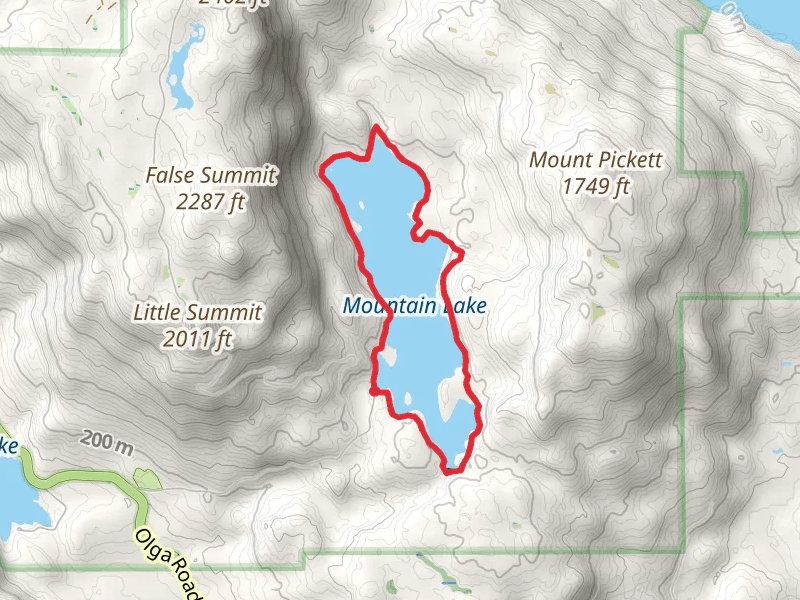 Mountain Lake Loop Trail