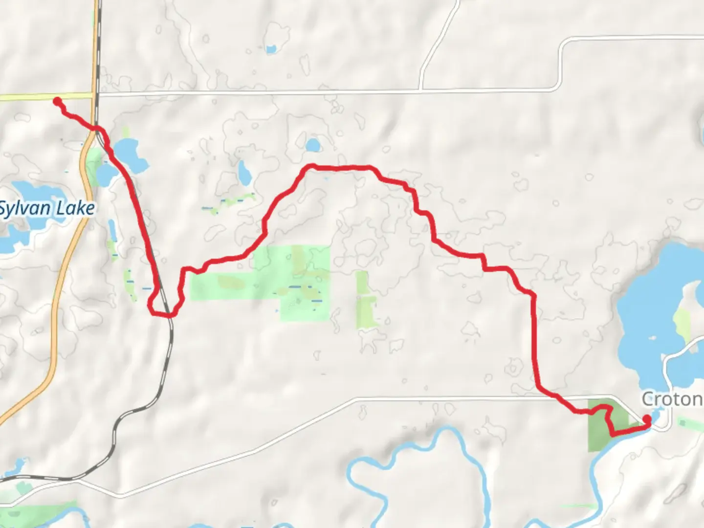 An image depicting the trail North Country Trail - Croton and its surrounding area.
