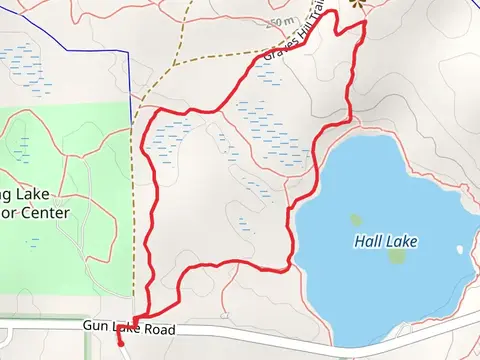 Yankee Springs Recreation Area - Hall Lake Loop
