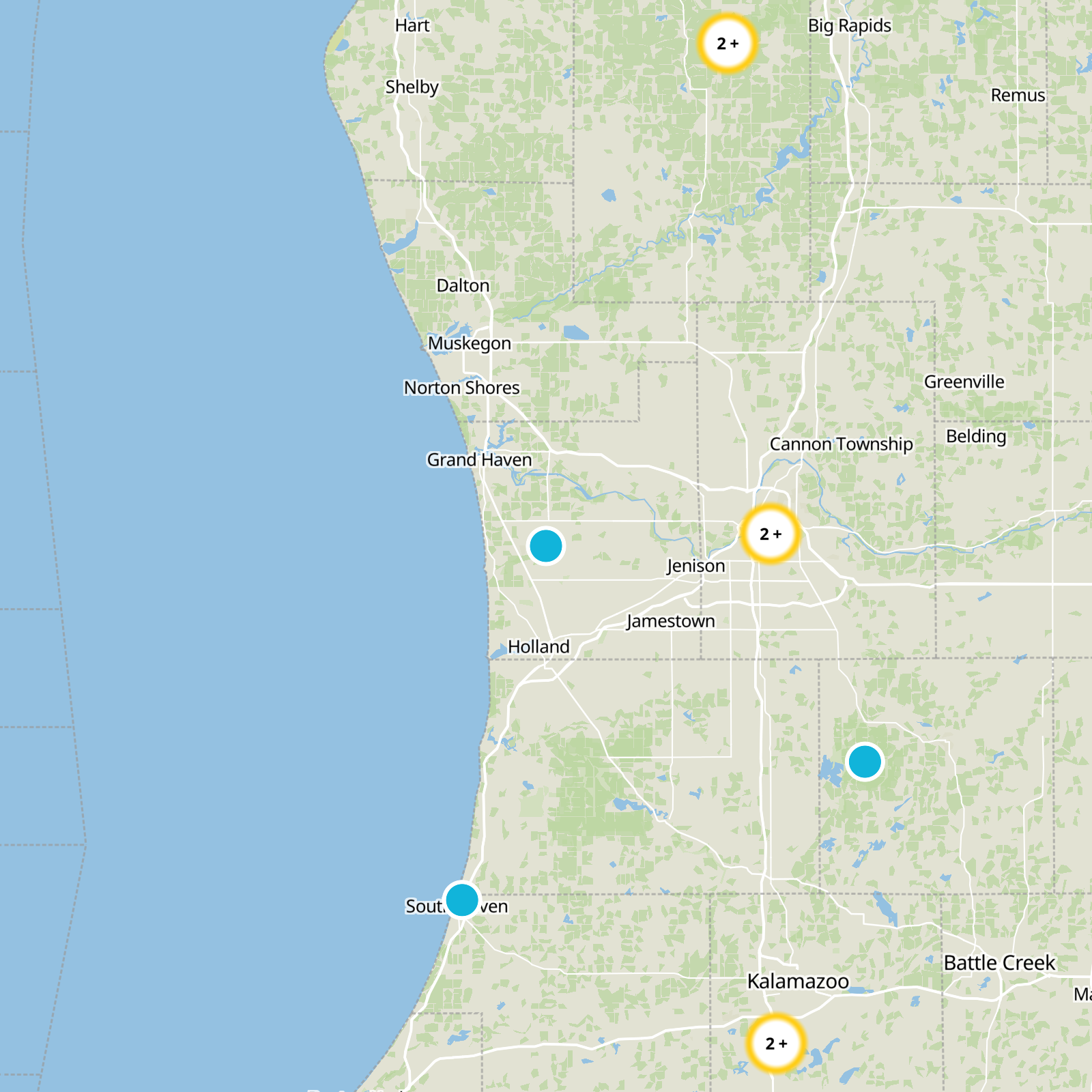 Ottawa County Static Map