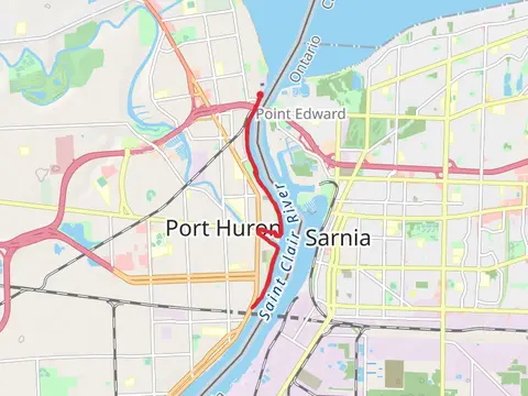 St Clair River Walkalong