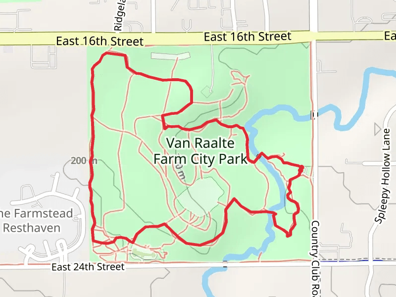 Van Raalte Farm City Park Loop