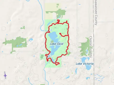 Lake Ovid and Little Maple river Loop