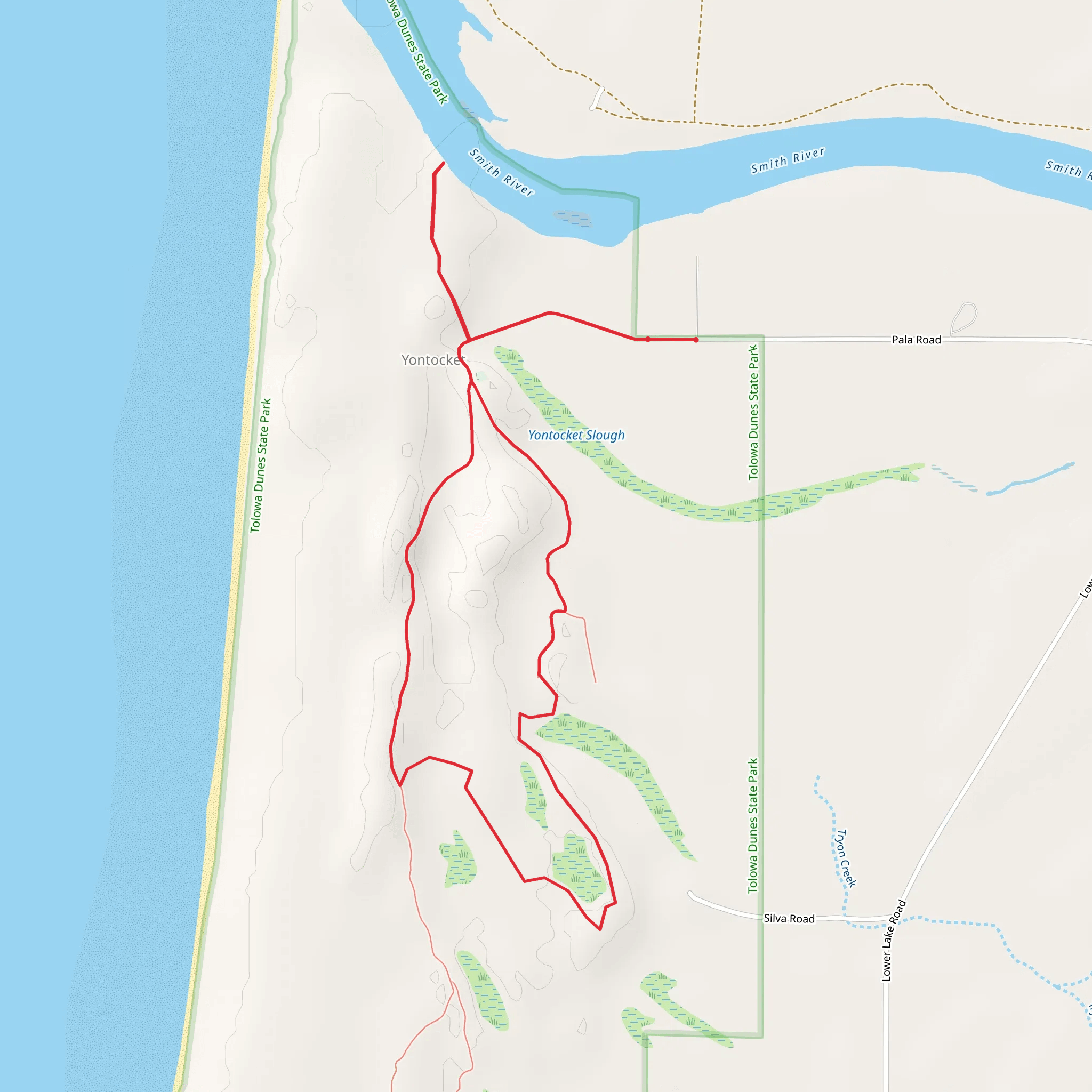 Pala Road and Pasture Road - Indian Cemetery mobile static map