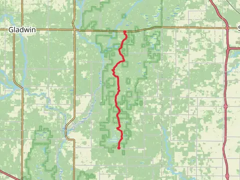Midland to Mackinaw Trail from E Shearer Road to M 61