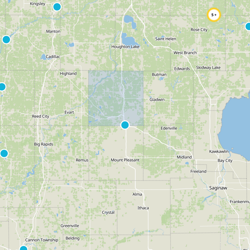 Clare County Static Map