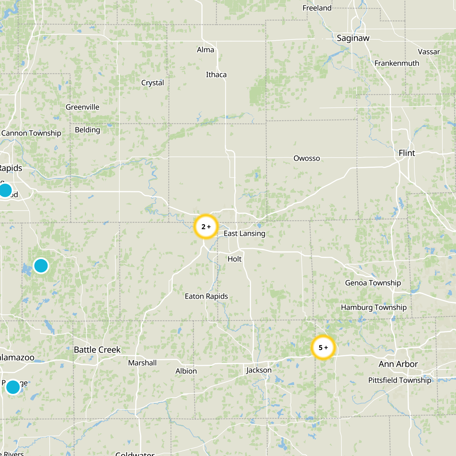Ingham County Static Map