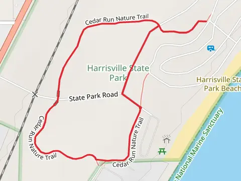 Harrisville State Park Loop