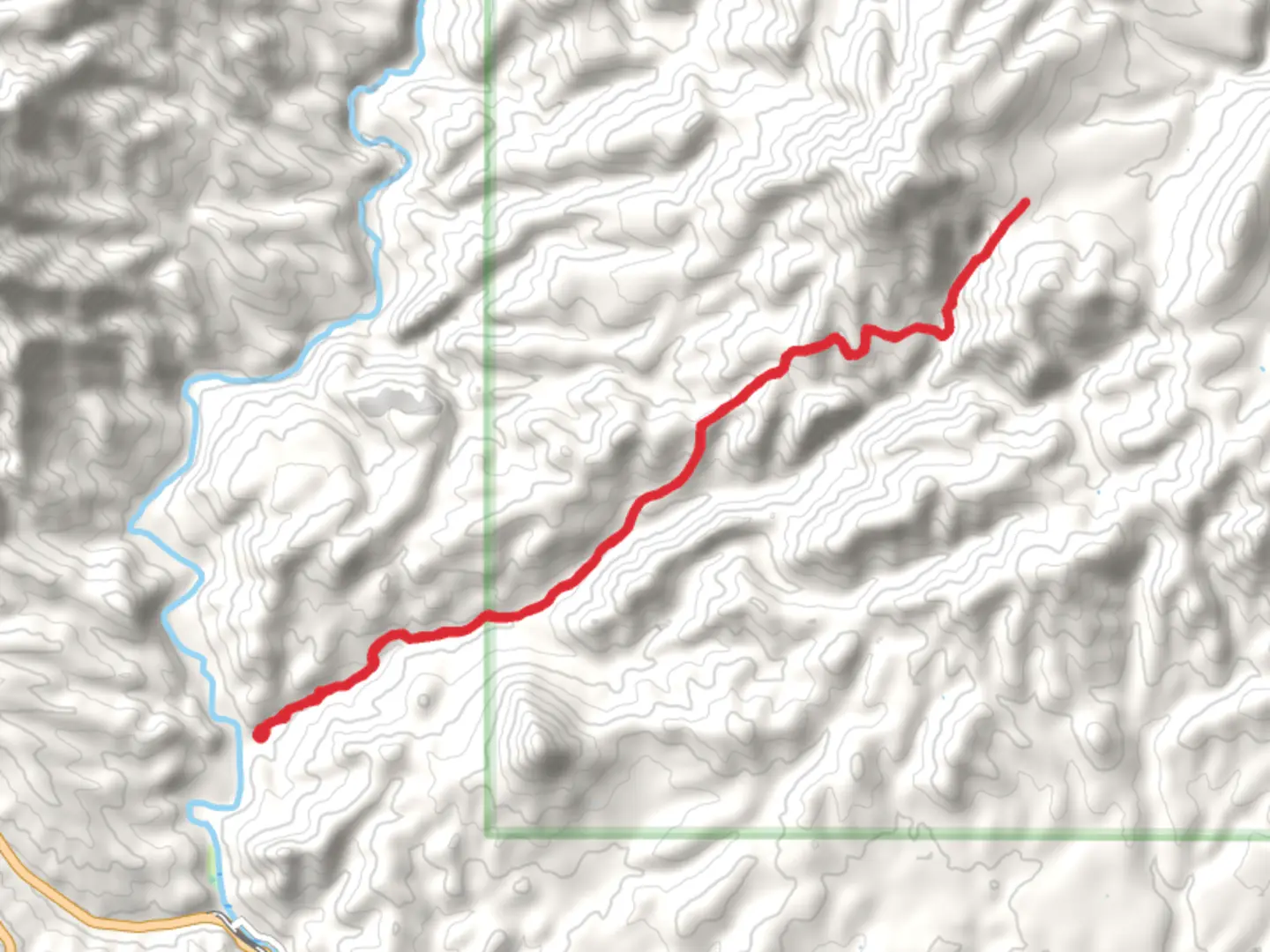 An image depicting the trail Pleasant Valley Trail and its surrounding area.
