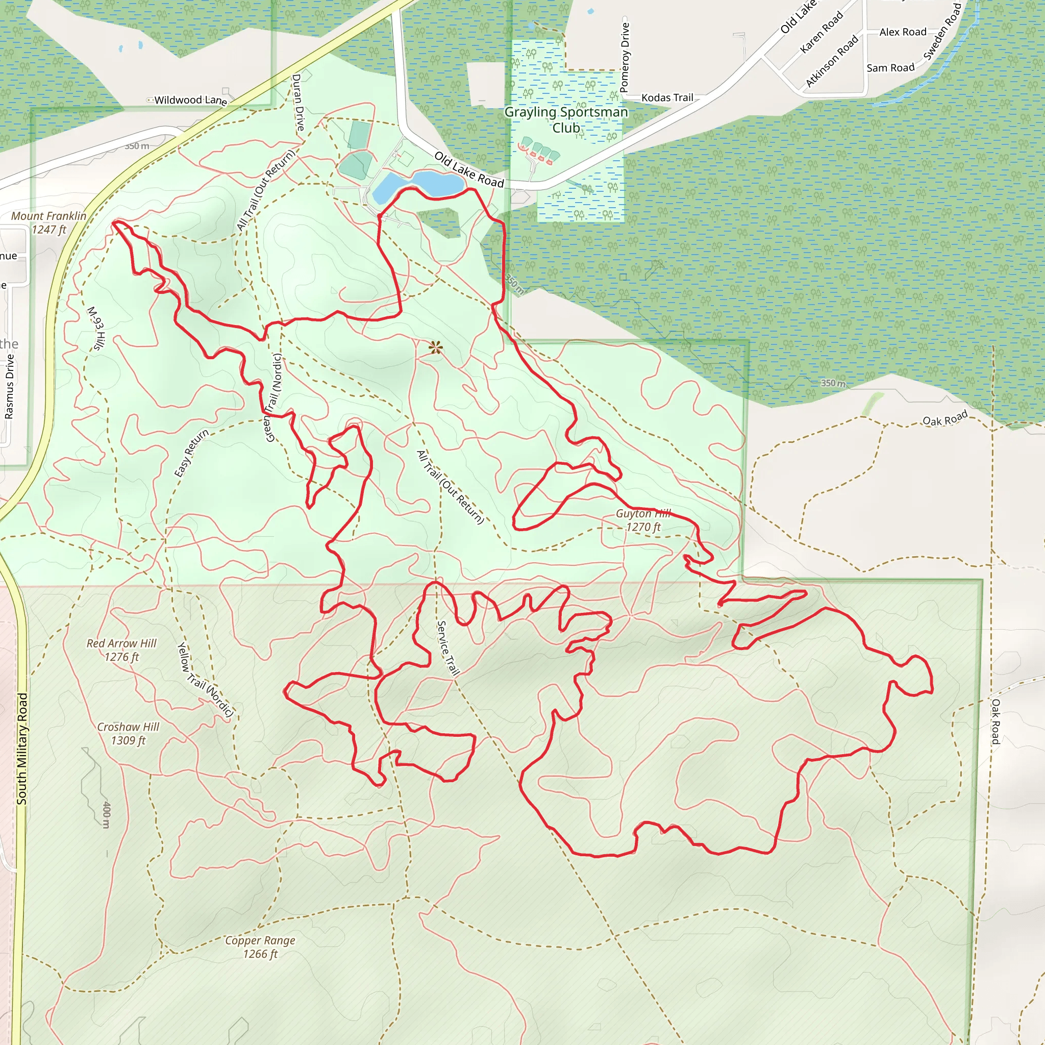 Main Loop - Yellow mobile static map