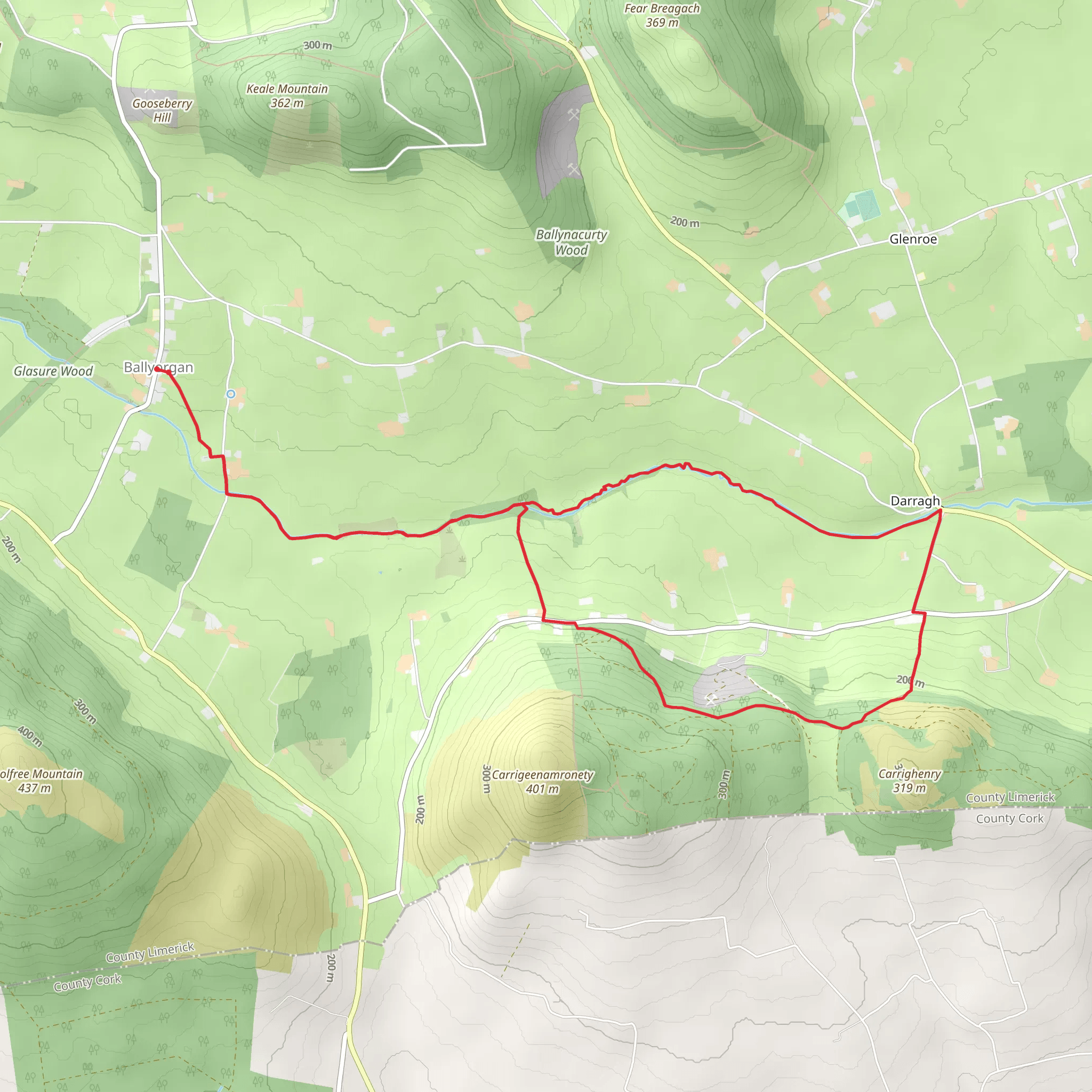 Molanna Loop mobile static map