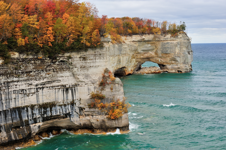 North Country Trail - Rocks National Lake Shore