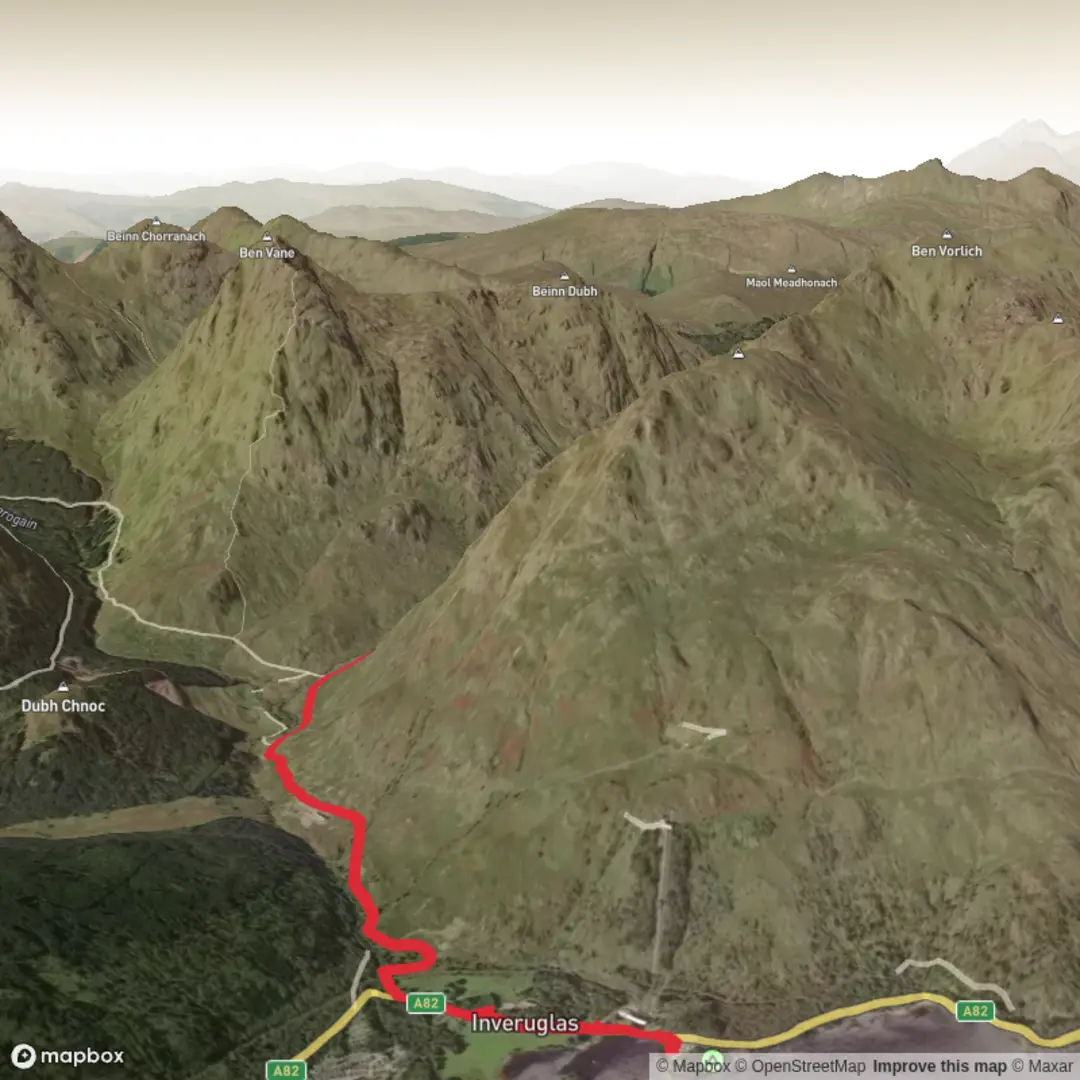 An image depicting the trail Hike from Argyll and Bute Council and its surrounding area.