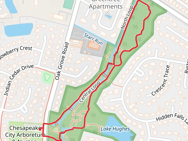 Starr Run - Central and North Loop