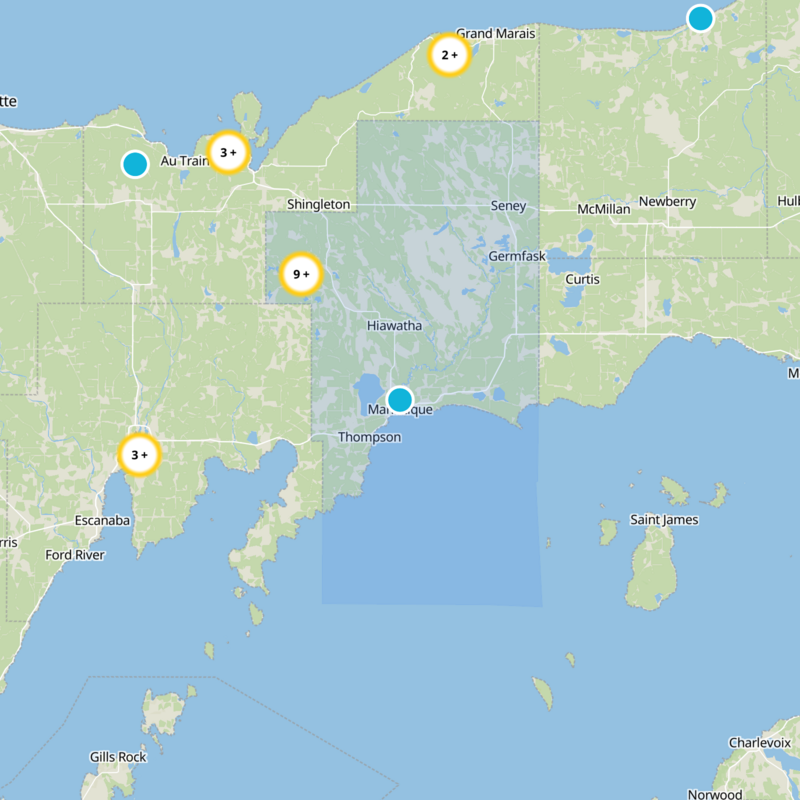 Schoolcraft County Static Map
